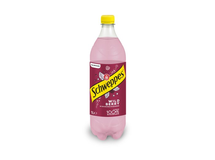 Schweppes Wild Berry 1L PET 6 x 1.00l Kt.