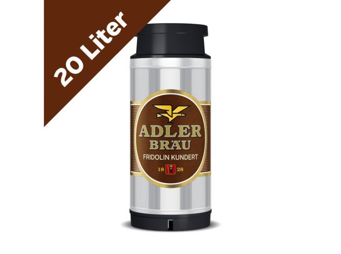 *Adler Fridolin Kundert Dunkel 20 lt Cont. 20 L