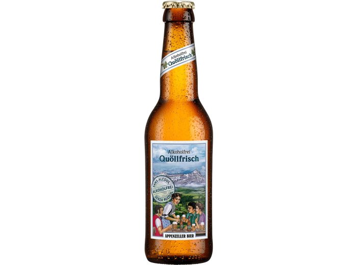 Appenzeller Quöllfrisch alkoholfrei 33cl MW 24 x 0.33l
