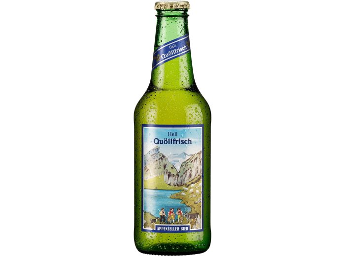 Appenzeller Quöllfrisch hell 33cl EW 10 x 0.33l Kt.