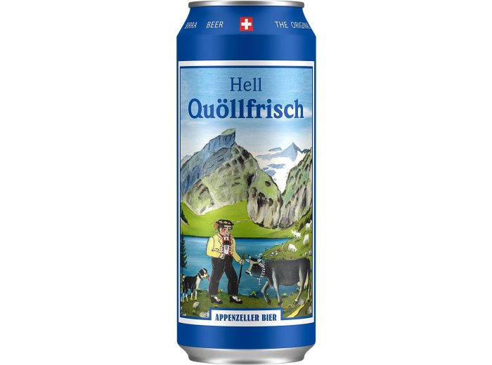 *Appenzeller Quöllfrisch hell 50cl DS 4 x 6 x 0.50l Kt