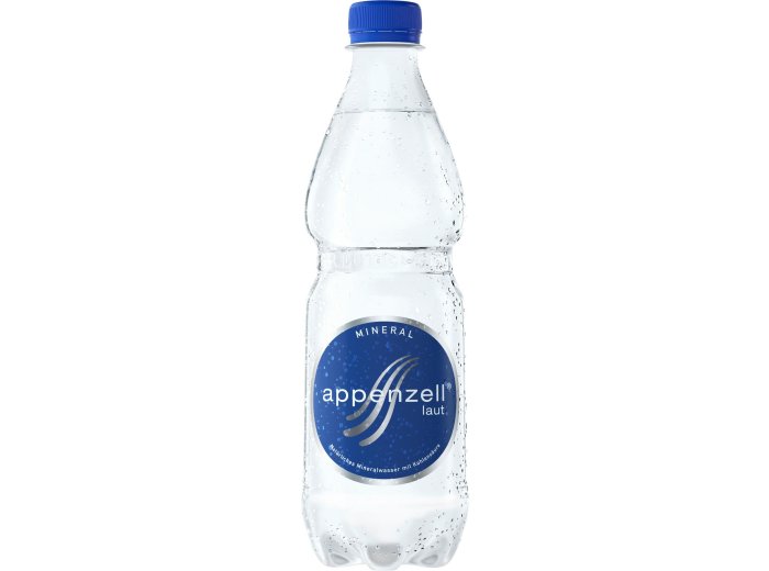 Appenzell Mineral laut 5 dl PET 24 x 50 cl Kt.