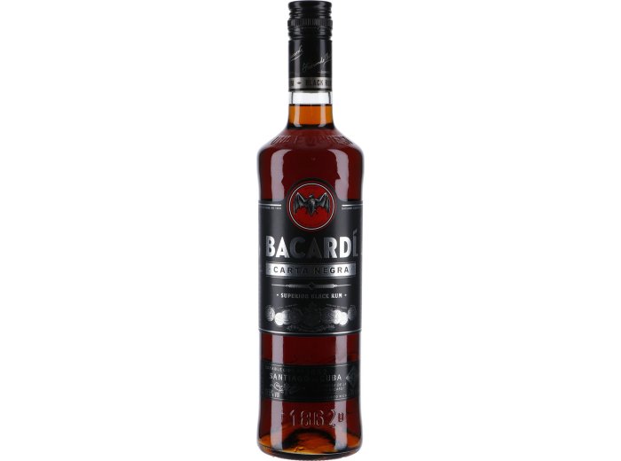 * Bacardi Carta Negra Rum 70 cl 1 x 70 cl