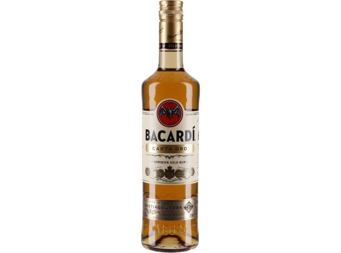 Bacardi Carta Oro Gold 70cl 1 x 70 cl