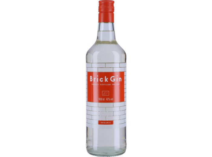 * Brick Straight Organic Dry Gin 1 x 100 cl
