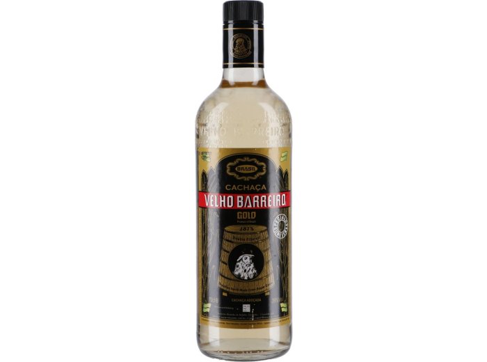 *Cachaça Gold Velho Barreiro 70cl 1 x 70 cl