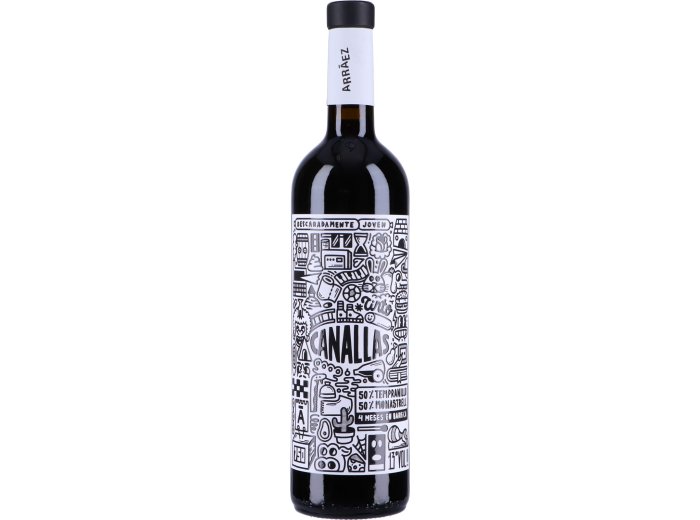 * Canallas Tintos  D.O. Valencia 2020 6 x 75 cl. Kt