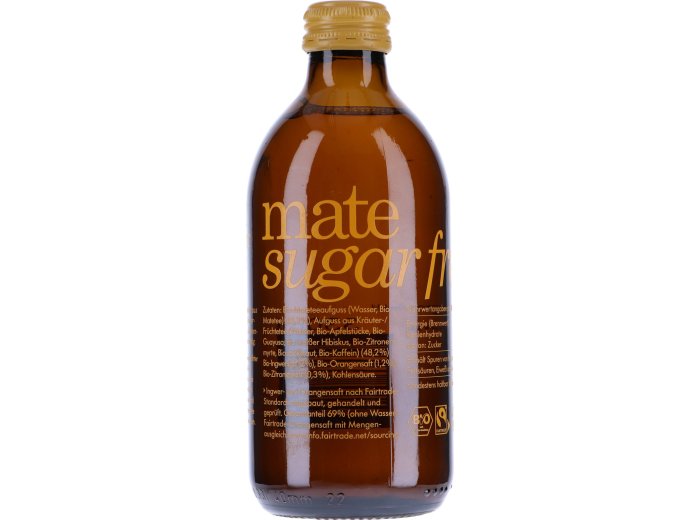 ChariTea Mate/Ginger Bio Sugerfree 33cl 20 x 33 cl