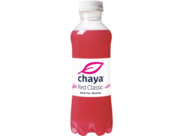 * Chaya Red Classic Schwarztee - Hagebutte BIO 5 dl PET 12 x 50cl Kt.