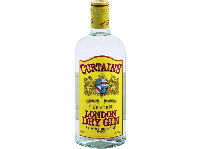 Curtain's London Dry Gin 70 cl 1 x 70 cl