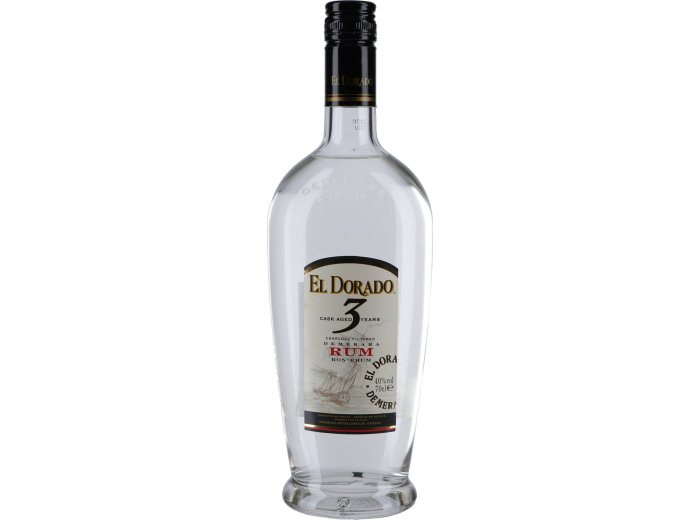 El Dorado Rum 3 Yaears 70cl *** 1 x 70 cl