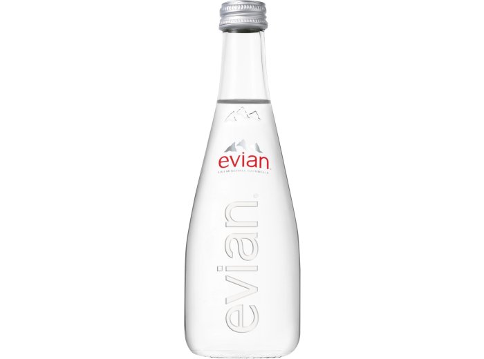 Evian 33cl EW Glas 20 x 0.33l Kt.
