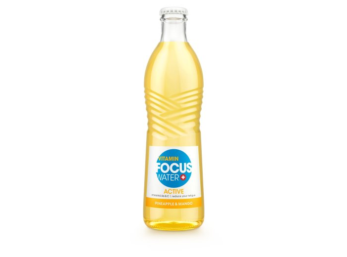 * FOCUSWATER ACTIVE Ananas & Mango MW 24 x 0.33l