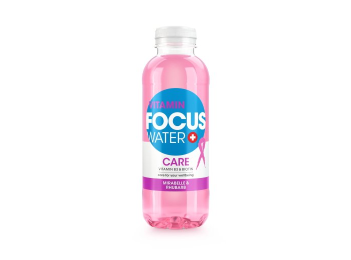 FOCUSWATER Care Mirabelle & Rhabarber 12 x 50cl Kt.
