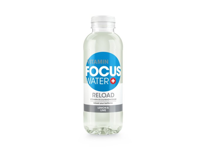 FOCUSWATER RELOAD Zitrone & Limette 12 x 50cl Kt.