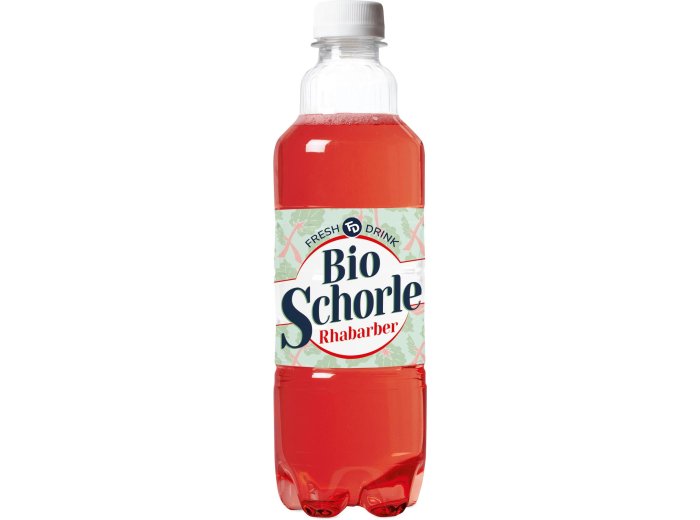 Fresh Drink BIO Schorle Rhabarber 12 x 50cl Kt.