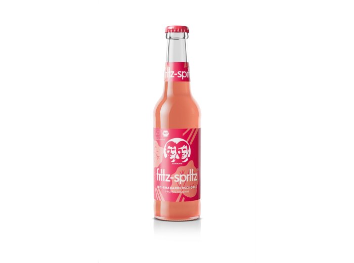 Fritz-Spritz Bio-Rhabarberschorle 33 cl MW 24 x 0.33l
