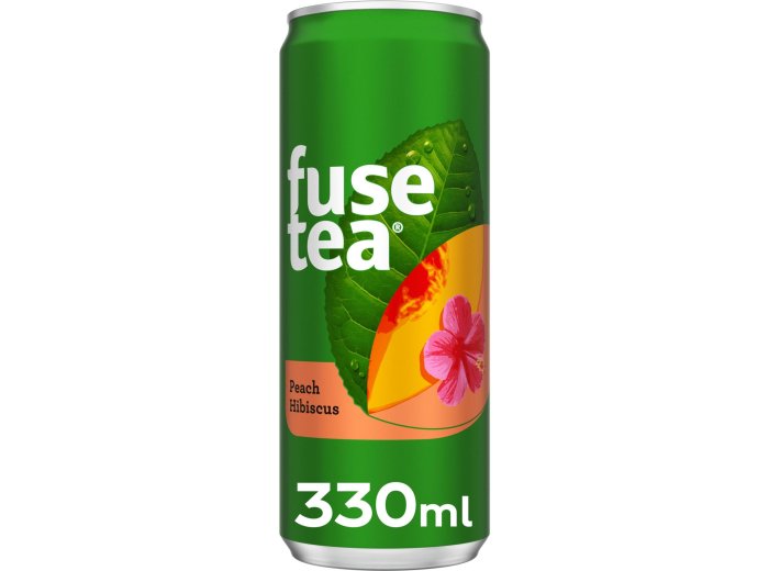 * Fusetea Peach Hibiscus 33 cl DS 4 x 6 x 0.33l Kt.