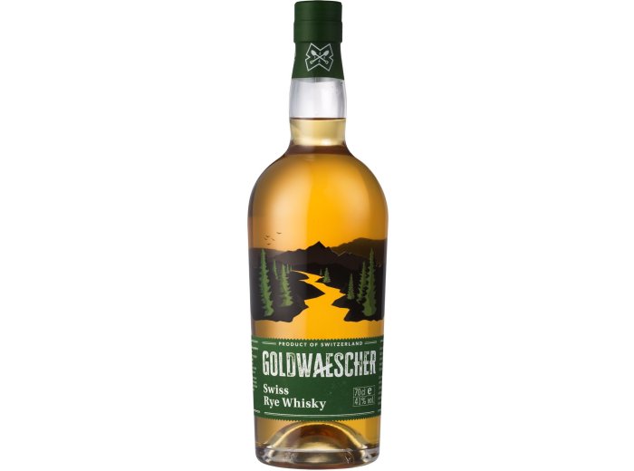 * Goldwaescher Whisky Swiss Rye 1x 70 cl