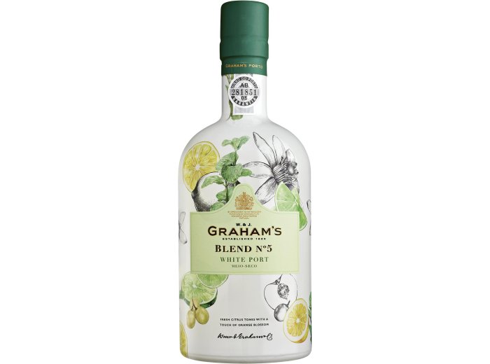 * Graham's White Port Blend No 5 75cl 1 x 75 cl