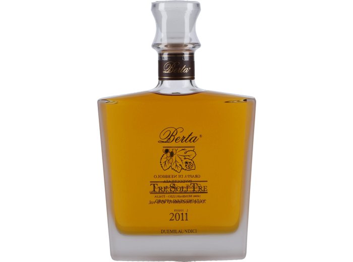 Grappa Berta Nebbiolo Barolo Tre Soli Tre 70cl 1 x 70 cl