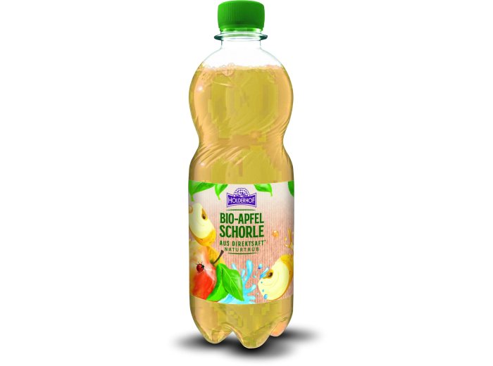 Holderhof Apfelschorle trüb Bio 12 x 0.50l Kt.