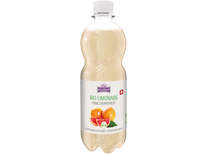 Holderhof Limonade Pink Grapefruit Bio 12 x 0.50l Kt.