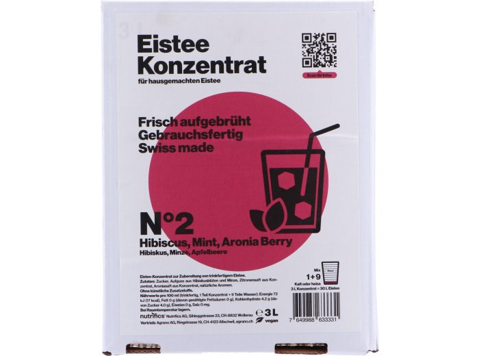 * House Mix 3 l Hibiscus-Mint-Aronia Berry 1 x 3lt Kt.