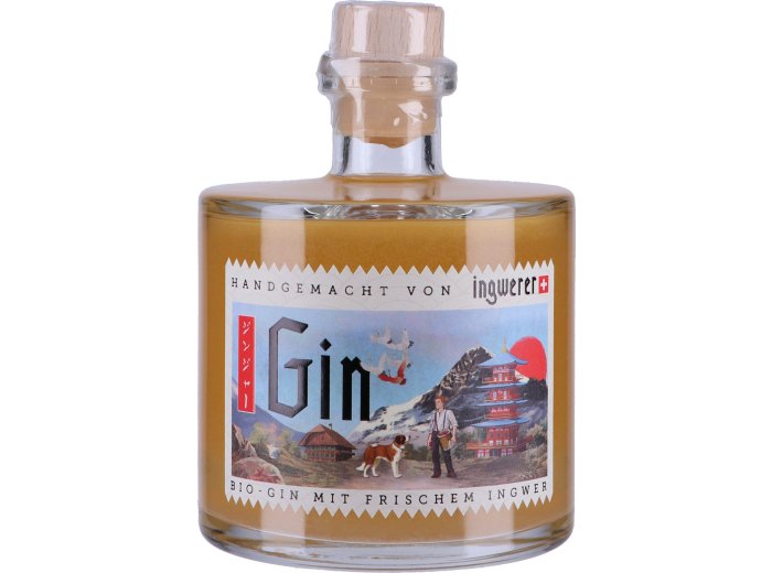 * Ingwerer Gin 50cl Handmade 100% Bio 1 x 50 cl
