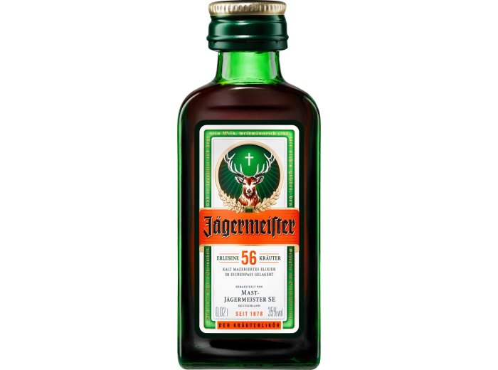 * Jägermeister Kräuterlikör 2 cl Shot 60er Box 60 x 0.02l