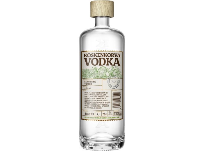 Koskenkorva Lemon Lime Yarrow Vodka 70cl 1 x 70 cl