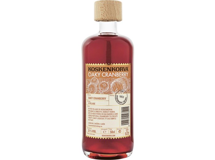 * Koskenkorva Okay Cranberry Likör 50cl 1 x 50 cl