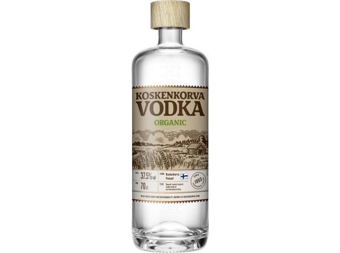 Koskenkorva Pure Organic Vodka 70cl 1 x 70 cl
