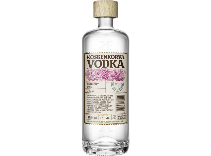 * Koskenkorva Raspberry Pine Vodka 70cl 1 x 0.70l