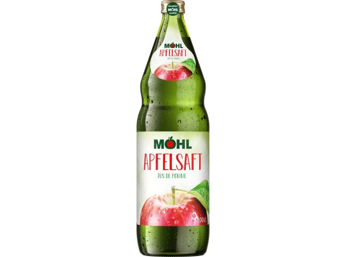 * Möhl Apfelsaft hell 1 lt MW 12 x 1.00l