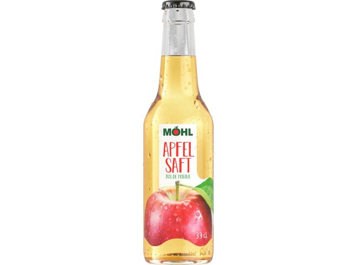 Möhl Apfelsaft hell 33 cl MW 24 x 0.33