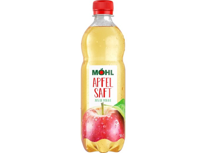 * Möhl Apfelsaft hell 4x6  5 dl PET 4 x 6 x 0.50l kt.