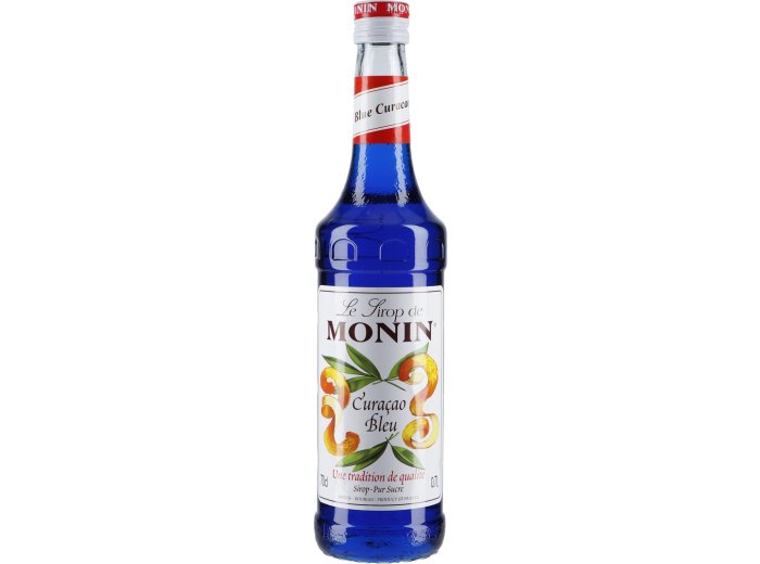 * Monin Sirup Curacao Bleu 1 x 70 cl