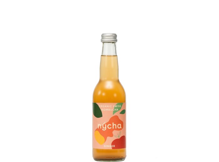 Nycha Kombucha Ingwer/ Ginger 24 x 0.33l Kt.