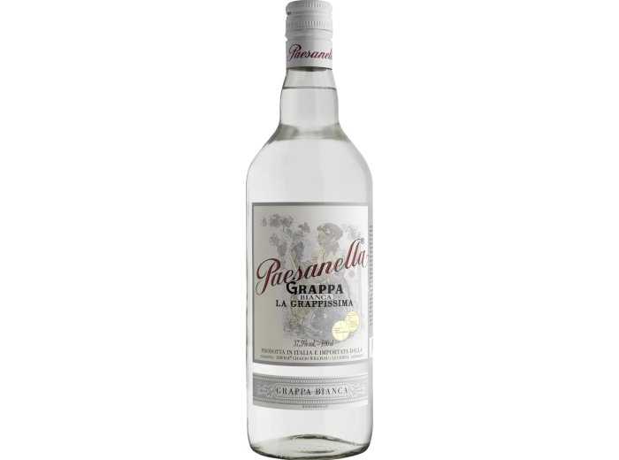 * Paesanella Grappa Bianca 100 cl 1 x 1.00l