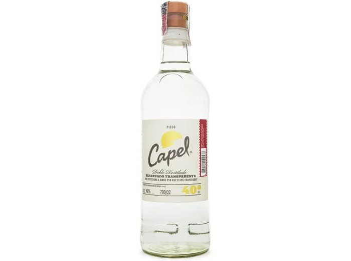 Pisco Capel Reservado Transparente 1 x 70 cl