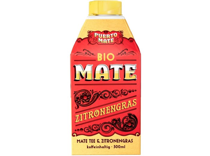 Puerto Mate Bio Mate & Zitronengras 5 dl Tetra 8 x 0.50l Kt.