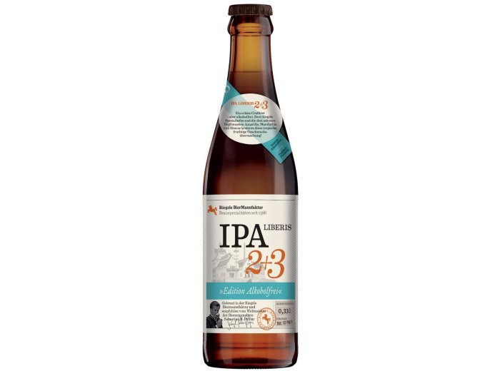 * Riegele IPA Liberis 2+3 8 x 0.33l Kt.