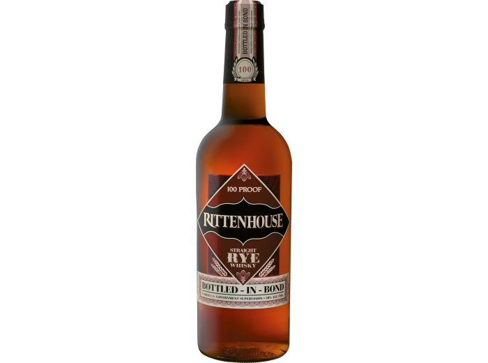 * Rittenhouse Straight RyeWhisky 1 x 70 cl