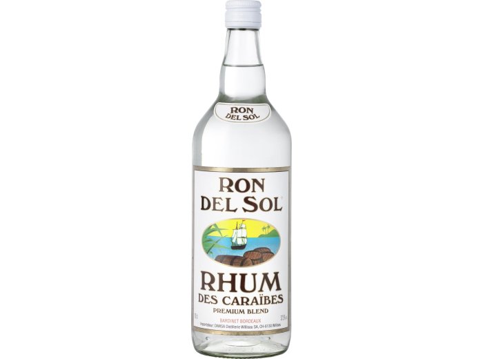 * Ron del Sol Rhum weiss 1 x 1.00l