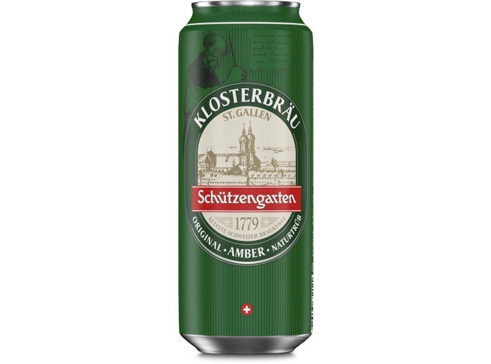 * Schützengarten St. Galler Klosterbräu 5dl DS 4 x 6 x 0.50l