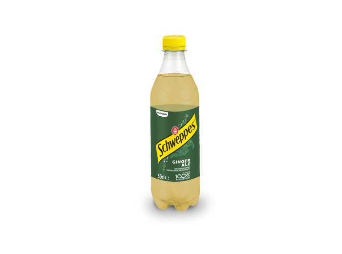 * Schweppes Ginger Ale 5 dl PET 24 x 50 cl Kt.