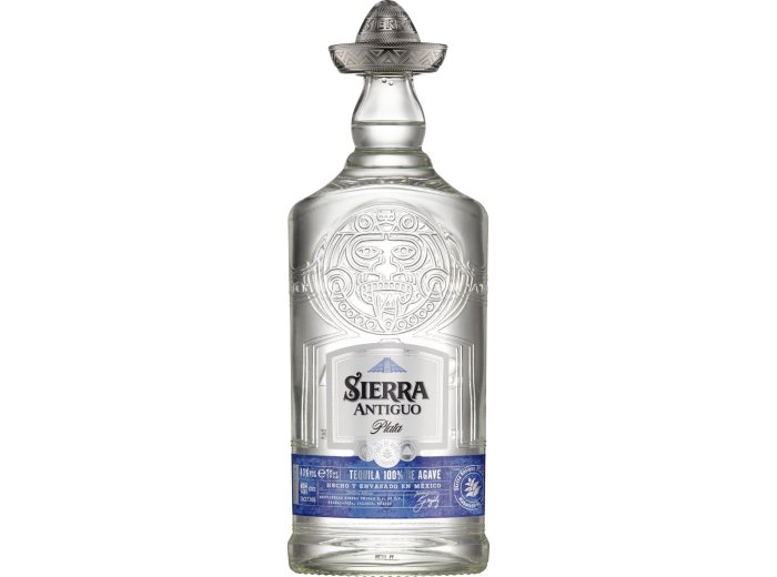 * Sierra Tequila Antiguo Plata 70cl 1 x 70 cl