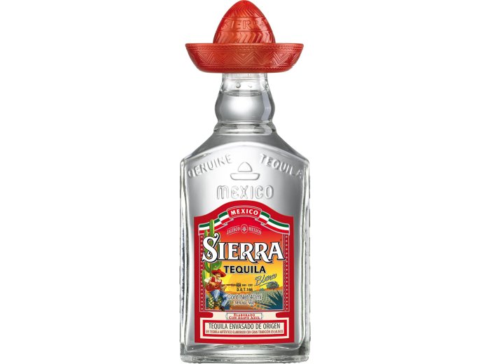 * Sierra Tequila Silver 4cl 12 x 0.04l Kt.