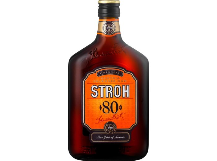 * Stroh Original Rum 80% 50cl 1 x 0.50l